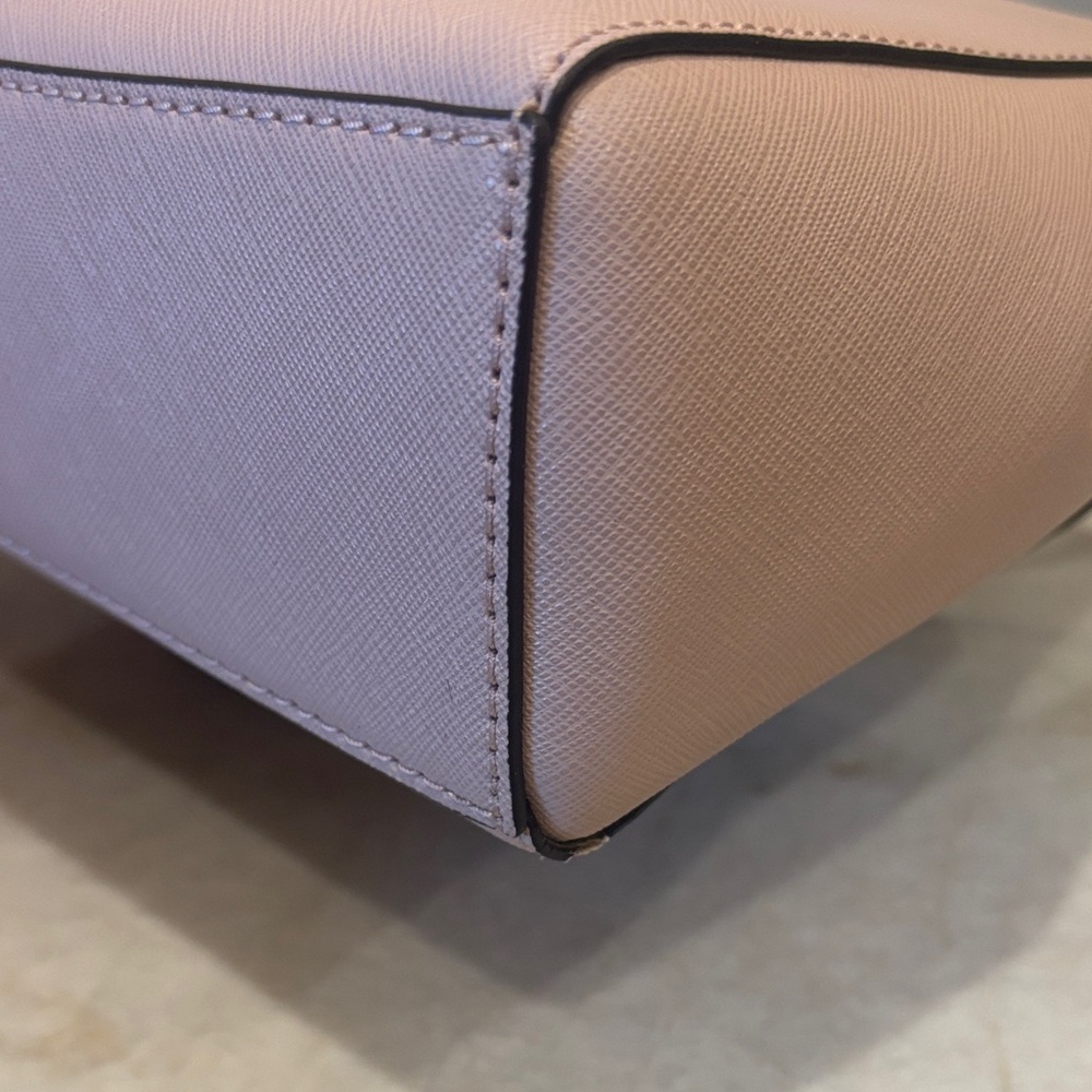 Michael Kors Lavender Studded Satchel - Picture 5 of 9